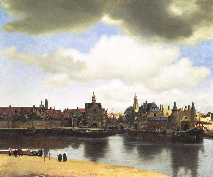 Johannes Vermeer View of Delft, France oil painting art
